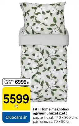 Tesco F&F Home magnóliás ágyneműhuzatszett ajánlat