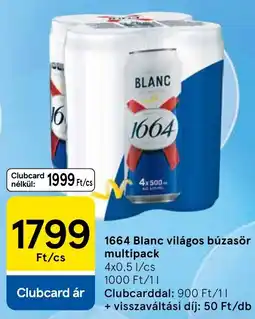 Tesco 1664 blanc ajánlat