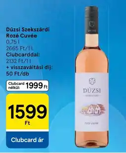 Tesco Dúzsi rozé cuvée ajánlat