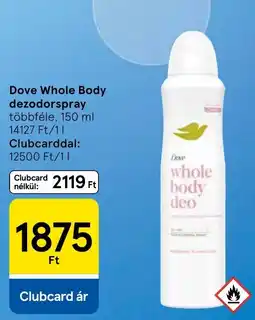 Tesco Dove whole body deo ajánlat