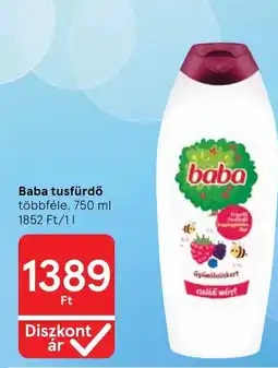Tesco Baba tusfürdő ajánlat