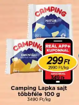 Real Camping Lapka sajt ajánlat