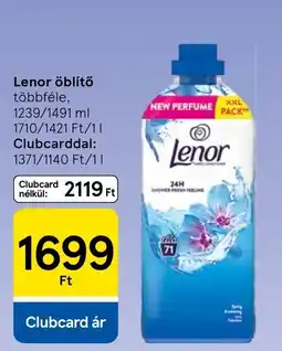 Tesco Lenor öblítő ajánlat
