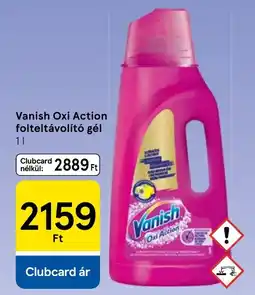 Tesco Vanish folteltávolító gél ajánlat