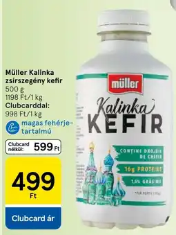 Tesco müller kalinka kefir ajánlat