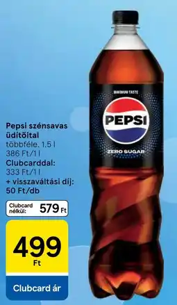 Tesco Pepsi szénsavas üdítőital ajánlat