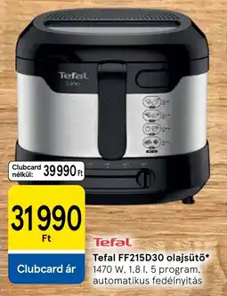 Tesco Tefal olajsütő ajánlat