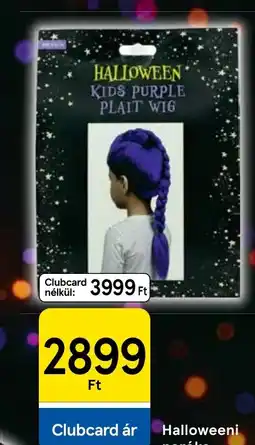 Tesco Halloweeni női haj ajánlat