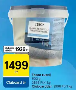 Tesco Tesco ruszli ajánlat