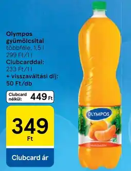 Tesco Olympos gyümölcsital ajánlat