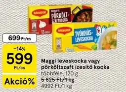 Tesco Maggi leveskocka vagy pörköltszafit izesit kocka ajánlat