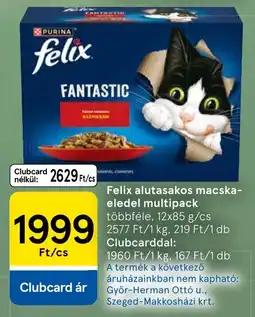 Tesco felix fantastic ajánlat