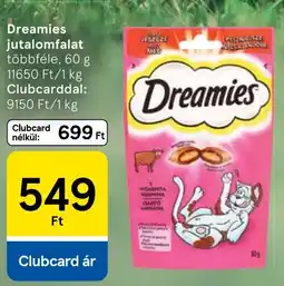 Tesco Dreamies ajánlat