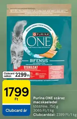 Tesco Purina one száraz macskaeledel ajánlat