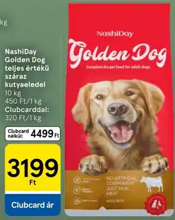 Tesco NashiDay golden dog ajánlat
