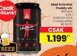 Spar Mad Scientist Freddy sör ajánlat