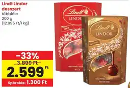 Spar Lindt lindor desszert ajánlat