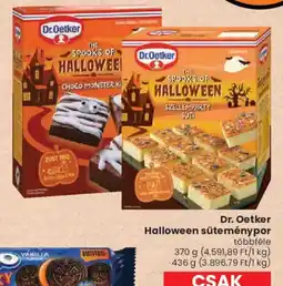 Spar Dr Oetker halloween süteménypor ajánlat