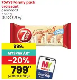 Spar 7days croissant ajánlat