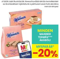 Spar Manner termék ajánlat