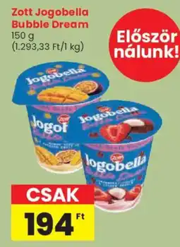 Spar Zott Jogobella bubble dream ajánlat