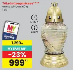 Spar Tükros üvegmécse ajánlat