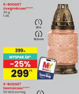 Spar S-Budget üvegmécse ajánlat