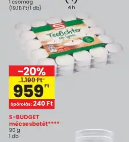 Spar S-budget mécsesbetét ajánlat
