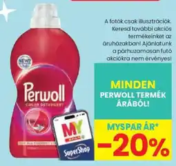 Spar Perwoll color detergent ajánlat