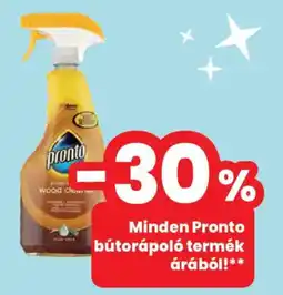 Spar Pronto bútorápoló ajánlat