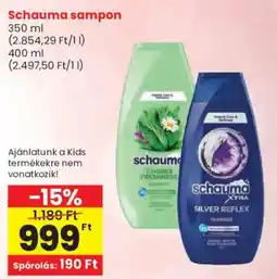 Spar Schauma sampon ajánlat