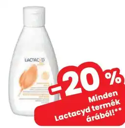 Spar Lactacyd termék ajánlat