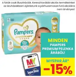 Spar Pampers premium peleka ajánlat