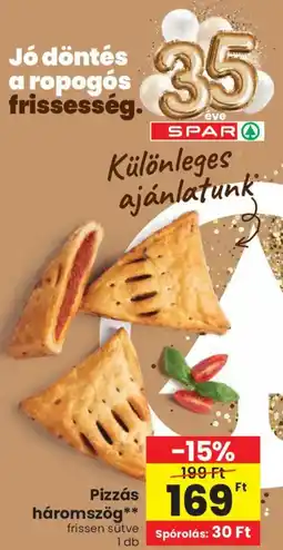 Spar Spar pizzás háromszög ajánlat