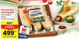 Spar Schulstad hot dog baguette ajánlat