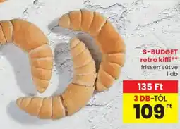 Spar S-budget retro kifli ajánlat