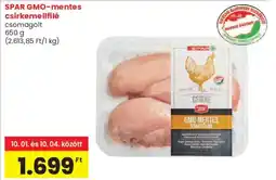 Spar Spar csirkemellfilé ajánlat