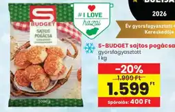 Spar S budget pogácsa ajánlat