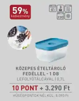 Spar Közepes ételtároló fedéllel ajánlat
