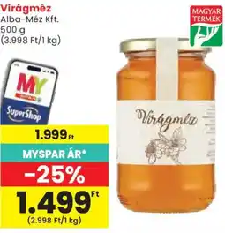 Spar Virágméz ajánlat