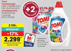 Spar Tomi mosószer ajánlat