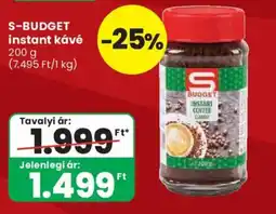 Spar S budget instant kávé ajánlat