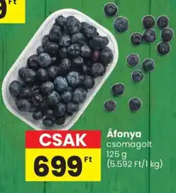 Spar Áfonya ajánlat