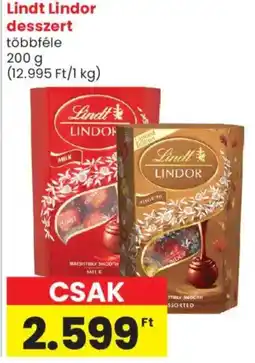 Spar Market Lindt lindor desszert ajánlat