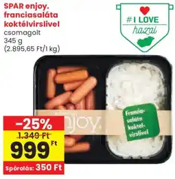 Spar spar enjoy francia saláta ajánlat
