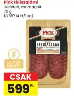 Spar Market Pick téliszalámi ajánlat