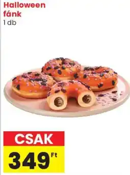 Spar Market Halloween fánk ajánlat