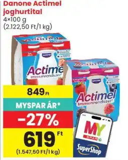 Spar Market Danone Actimel joghurtital ajánlat