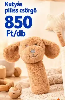 Pepco Kutyás plüss csörgő ajánlat