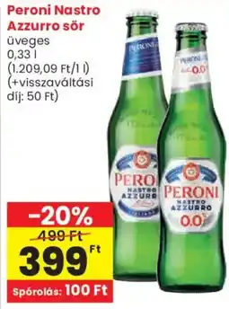 Spar Peroni Nastro Azzurro sör ajánlat